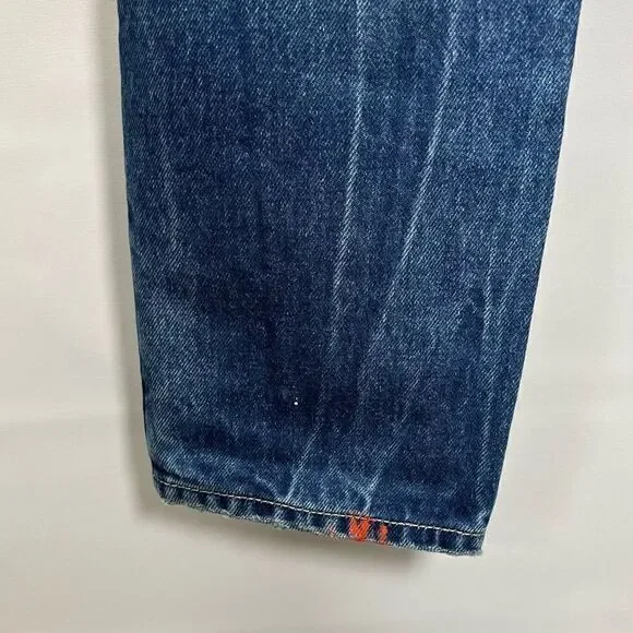 DL1961 Womens Bella High Rise Vintage Slim Distressed Blue Wash Jeans 26 - Picture 7 of 9